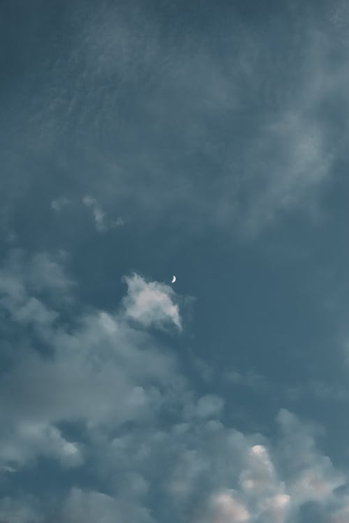 White Clouds and Blue Sky