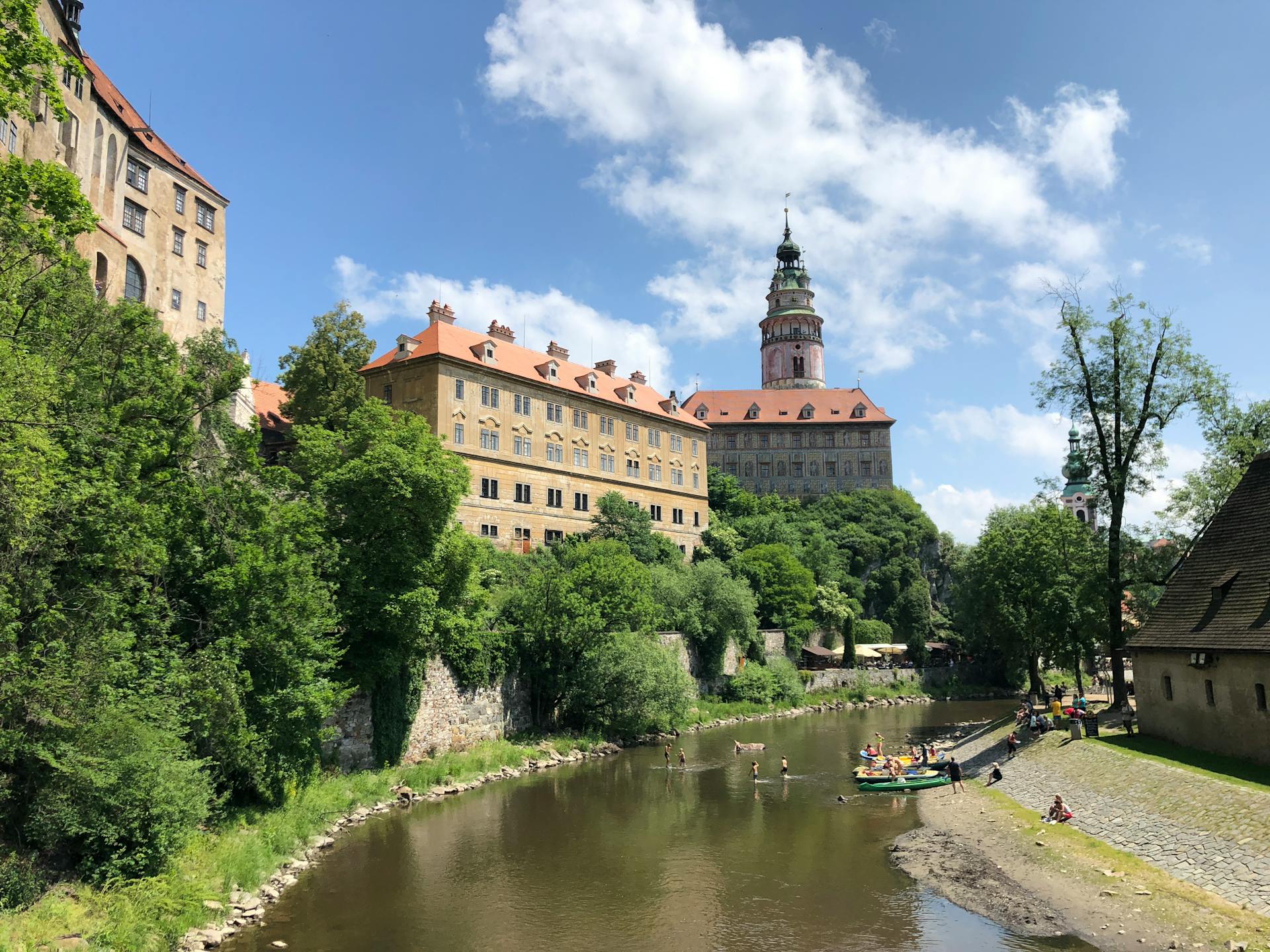 Cesky Krumlov Castle in Czech Republic