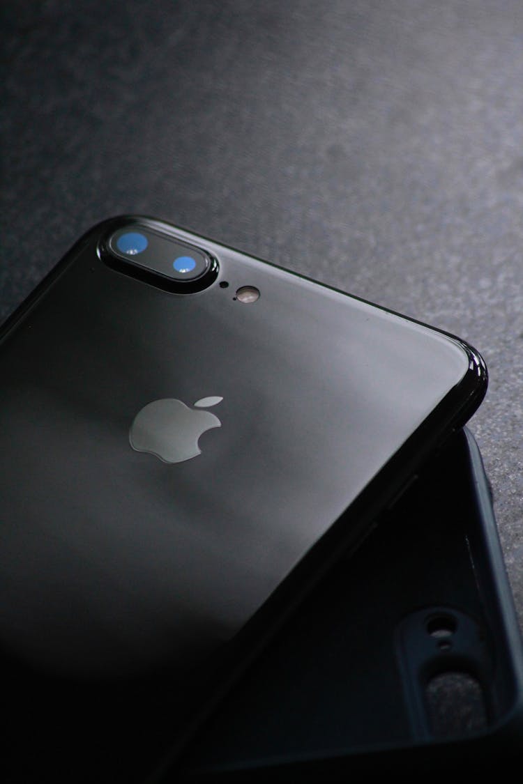 Close-Up Photo Of A Black Iphone