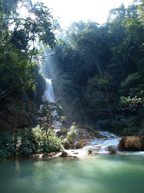 Gratis Cascada De Tailandia Wasserfall Hermosa Schöner Foto de stock