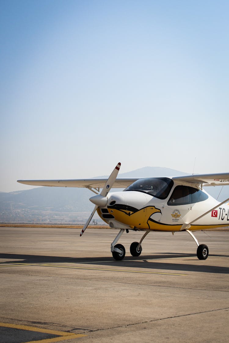 Airplane In The Arfield