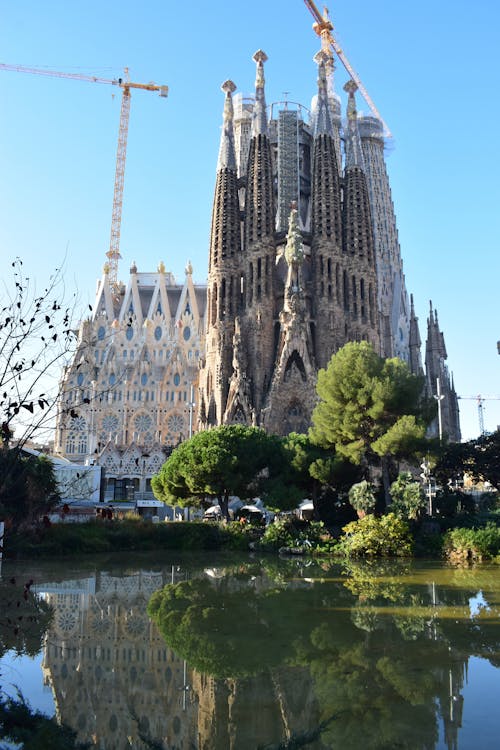 la sagrada familia, sagrada familia, 城市休息 的 免費圖庫相片