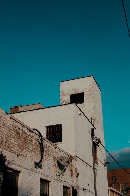 Free Moody urban shot of an abandoned building in Sanford, FL, USA. Stock Photo
