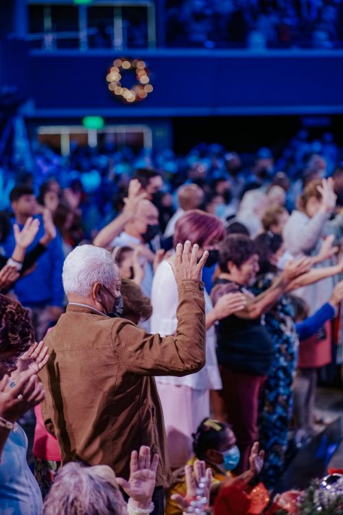 Congregation Crowd Congregation in a Concert Hall · Free Stock Photo