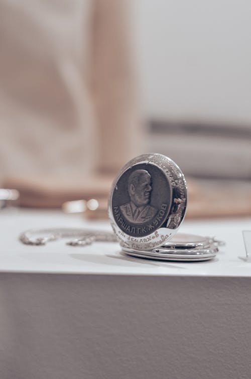 Close Up Shot of a Pocket Watch