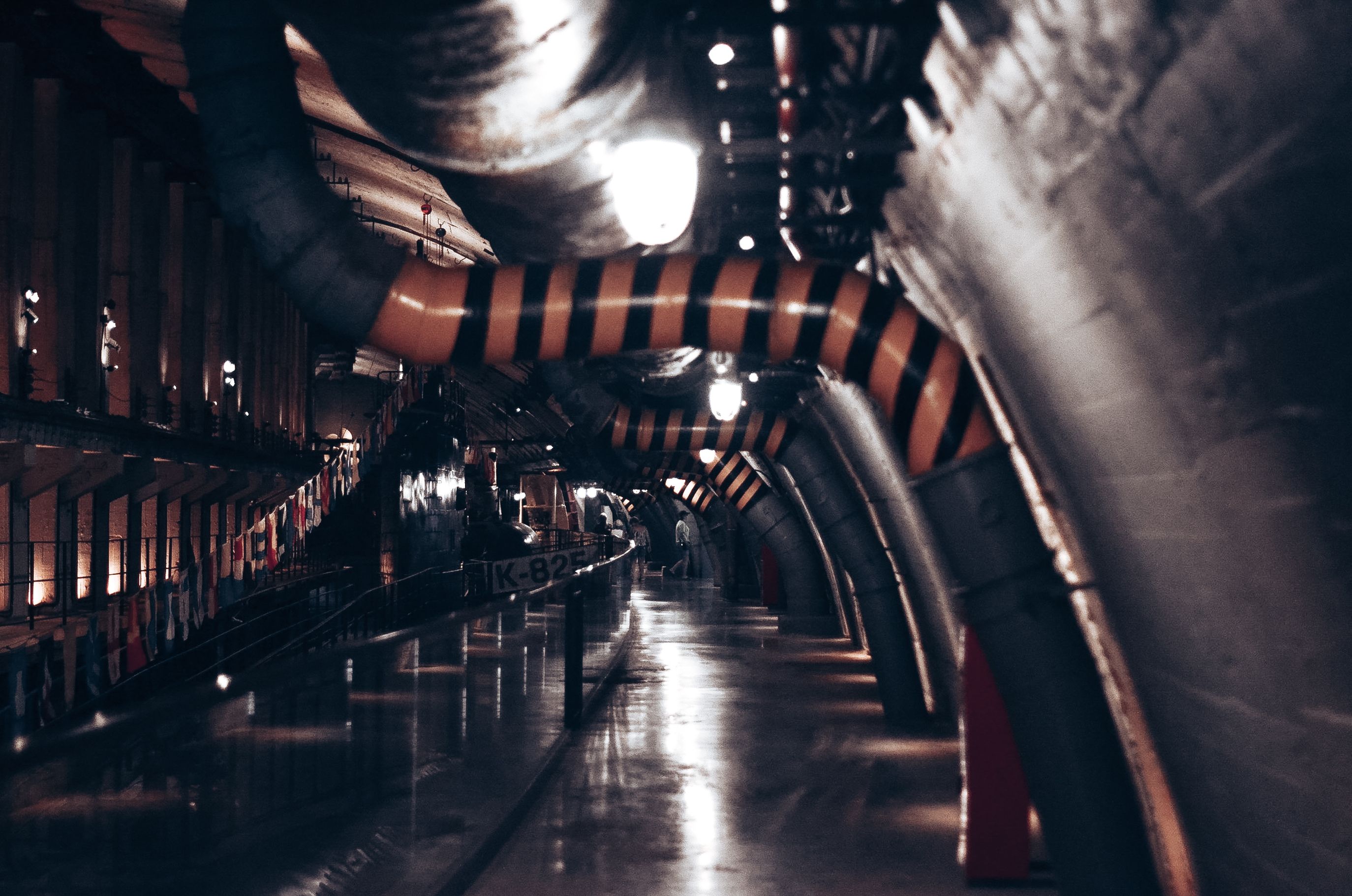 Dark Interior of a Warehouse · Free Stock Photo