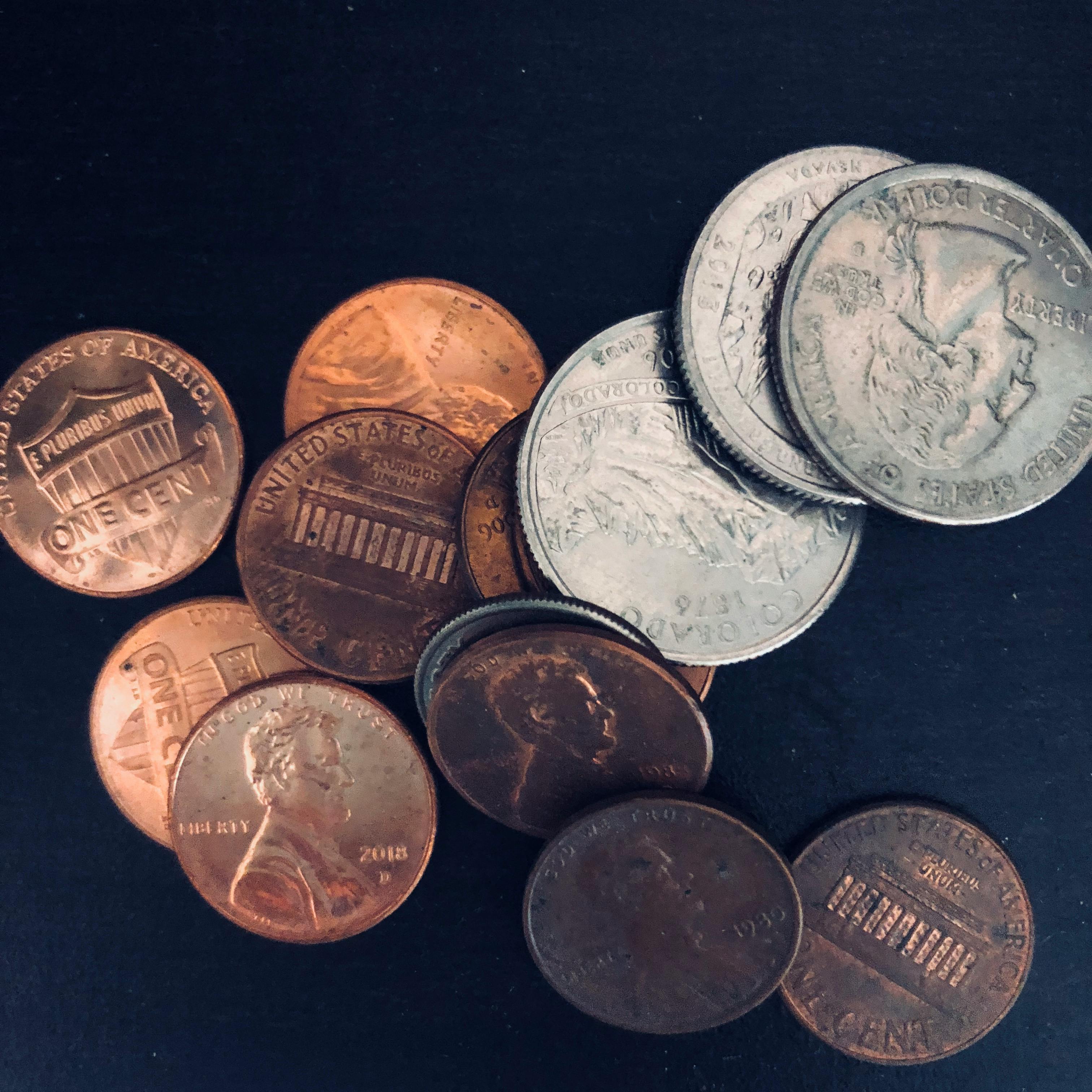 Free stock photo of change, currency, money