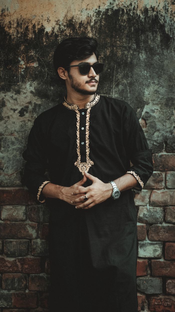 Printed Panjabi — Casual