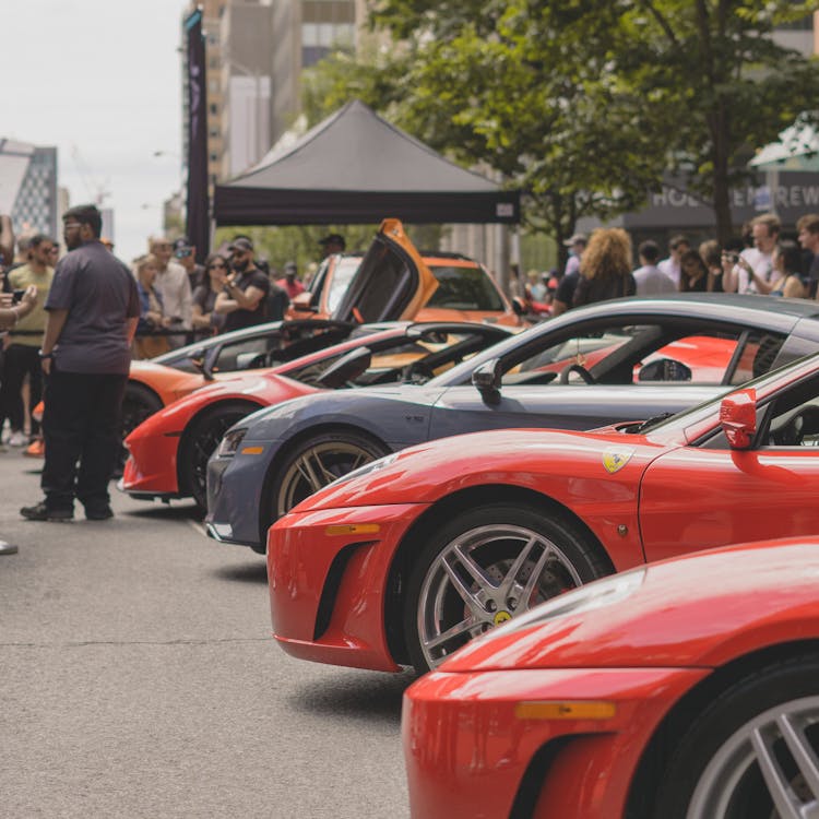 Photo From A Sports Car Show