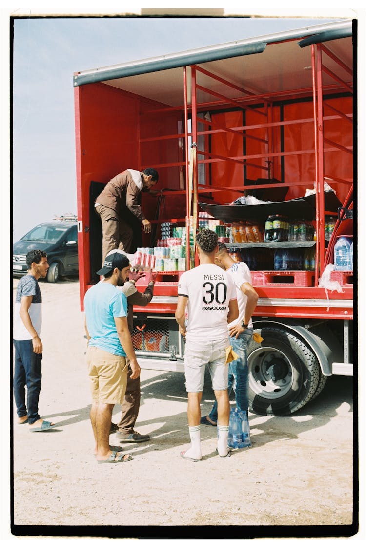 Men Loading Truck