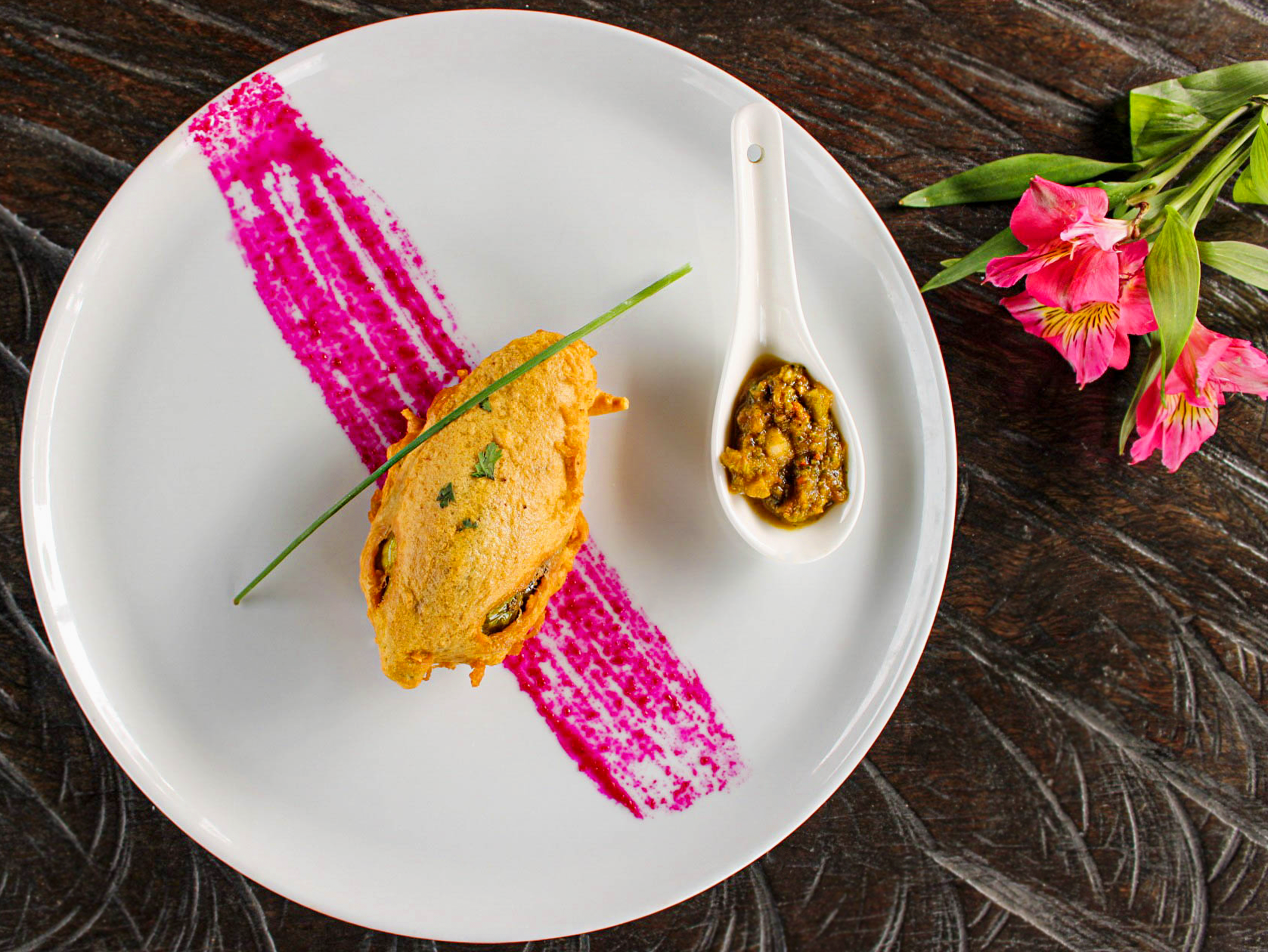 ANDHARA KARAM EGG DOSA