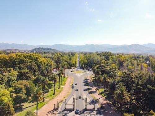 Scenic View of Independence Park in Sau Paulo Brazil