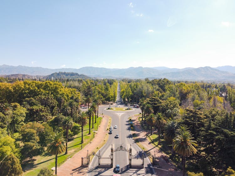 Scenic View Of Independence Park In Sau Paulo Brazil