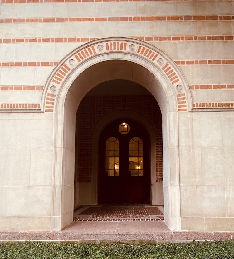 Brown Concrete Arch