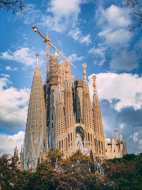 Sagrada Familia from distance