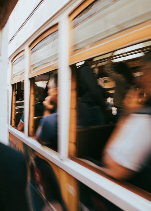 People in a Tram