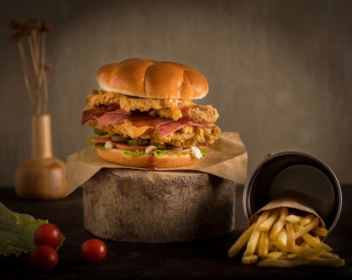 Fotobanka s bezplatnými fotkami na tému fast food, fotografia jedla, hamburger