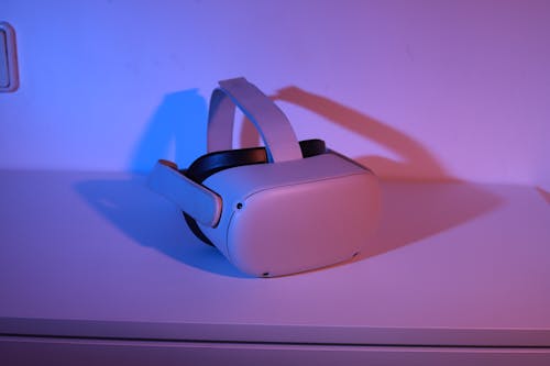 Foto stok gratis headset realitas maya, kacamata realitas virtual, metaverse