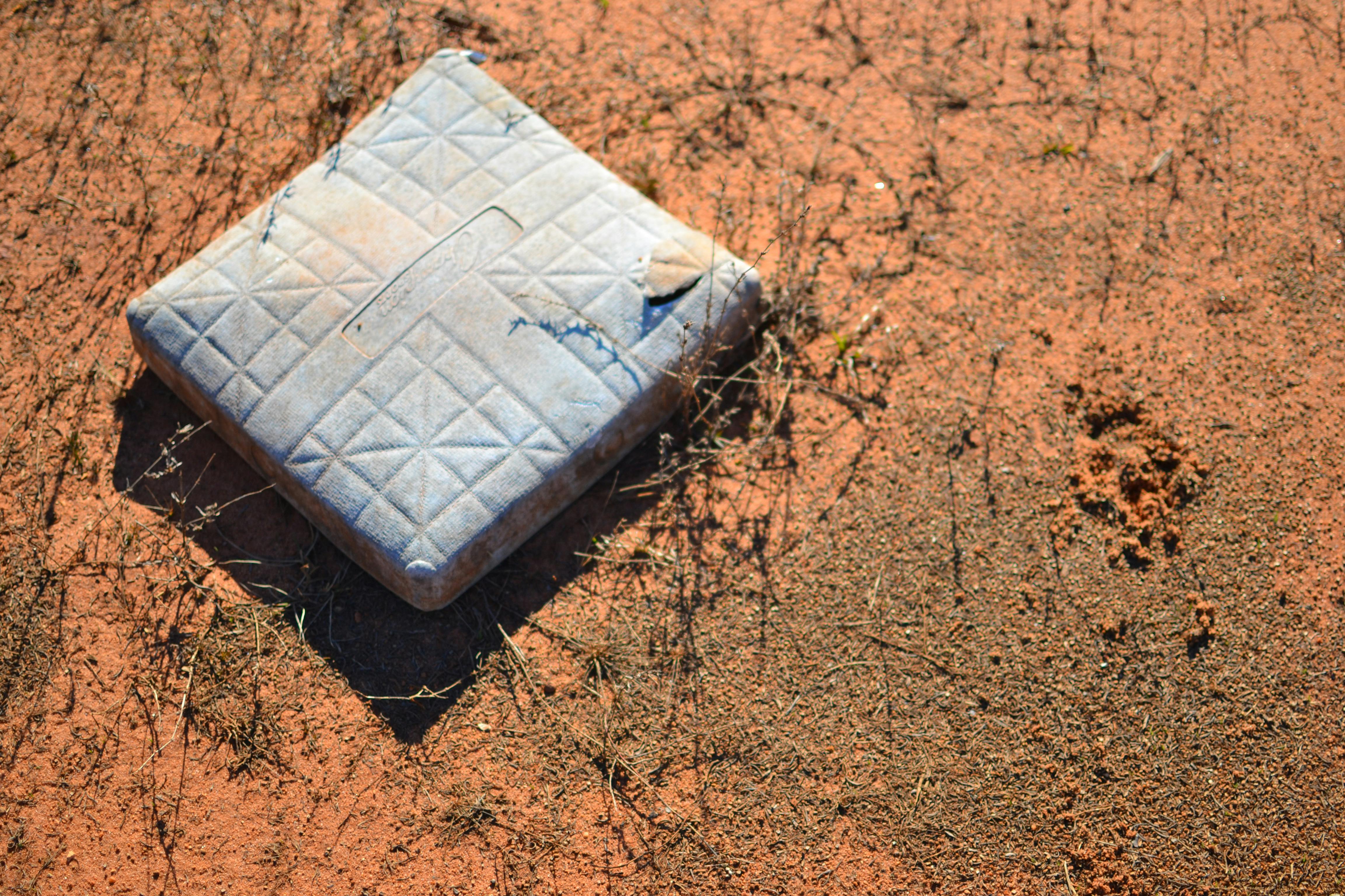 Free stock photo of baseball, baseball base, dirt