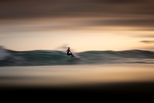 Free stock photo of surfing