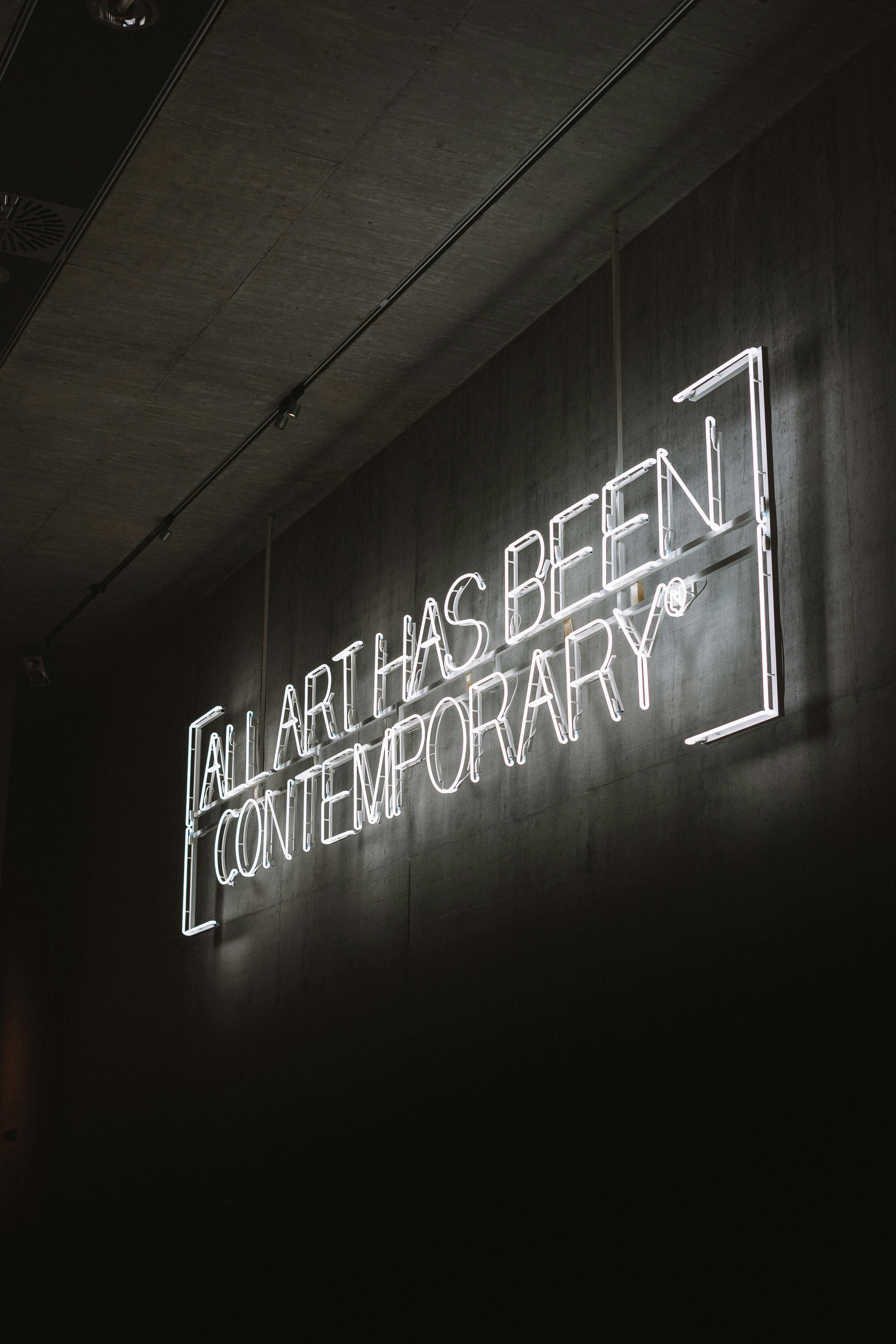 Illuminated Laboratory Neon Signage · Free Stock Photo