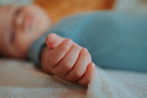 Close-up of a Baby's Hand