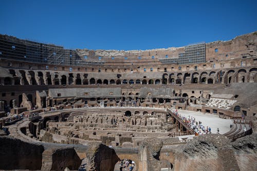 Foto stok gratis antik, arkeologi, Colosseum