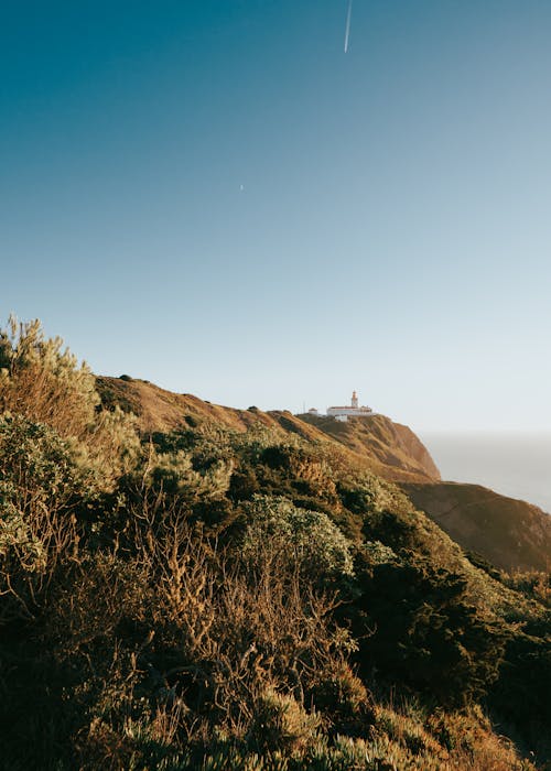 Gratis lagerfoto af bjerg, cabo da roca, fyrtårn