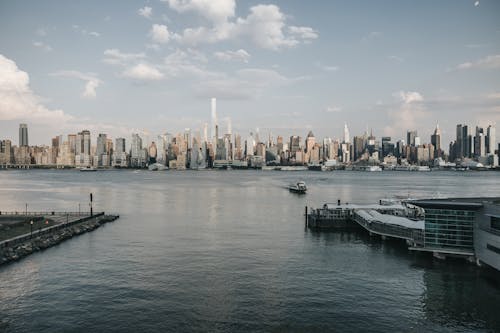 Skyline of New York City over the Hudson River