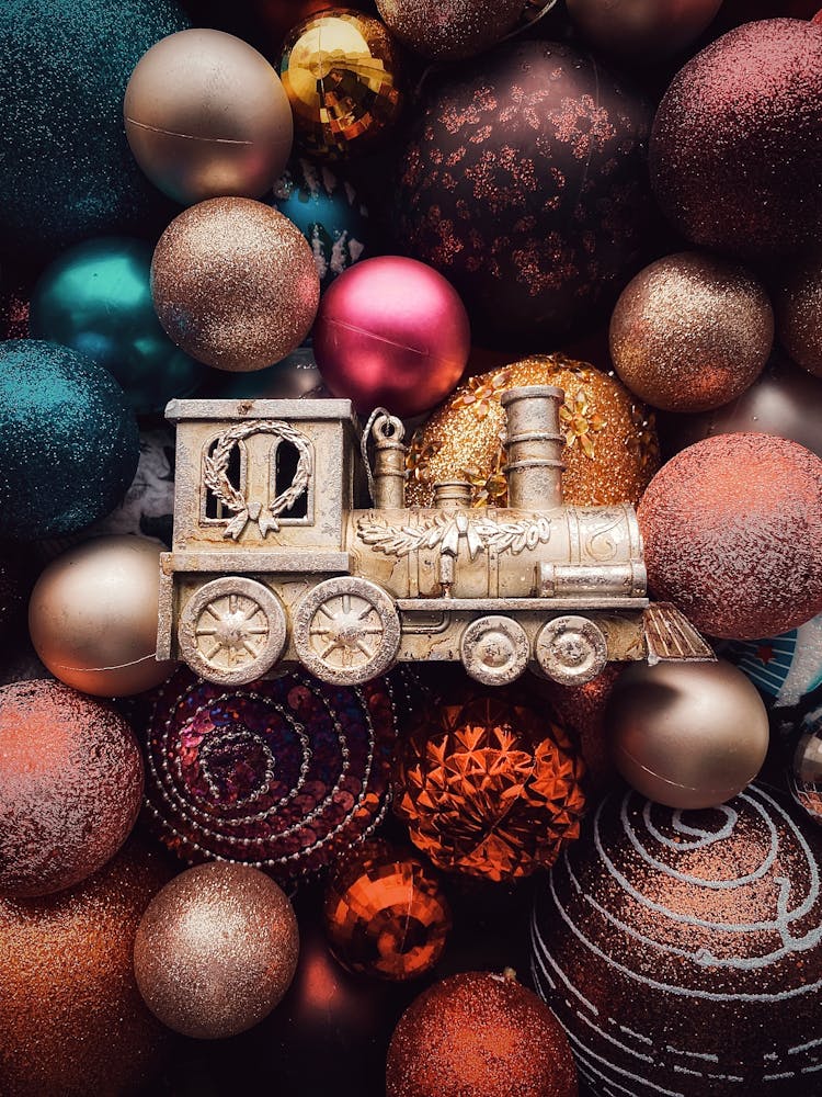 Train Miniature Christmas Decoration