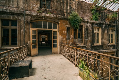 An Entrance to the Old Building