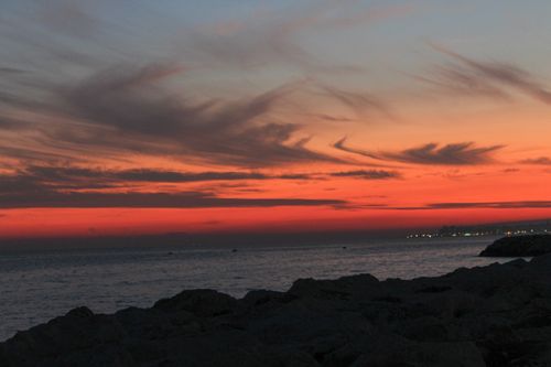 Free stock photo of beautiful landscape, beautiful sunset, blue Stock Photo