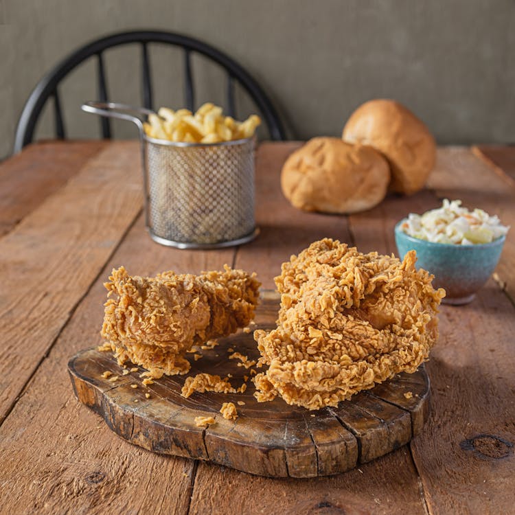 Chicken Nuggets On A Plate