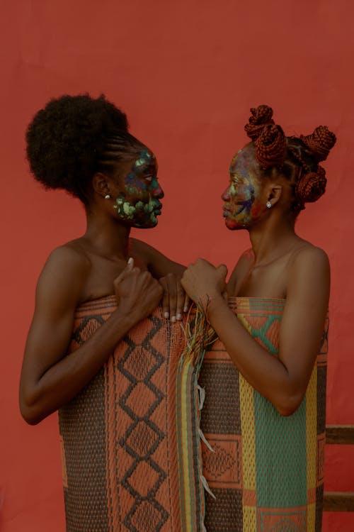 アフリカの文化, パターン, フェイスペイントの無料の写真素材