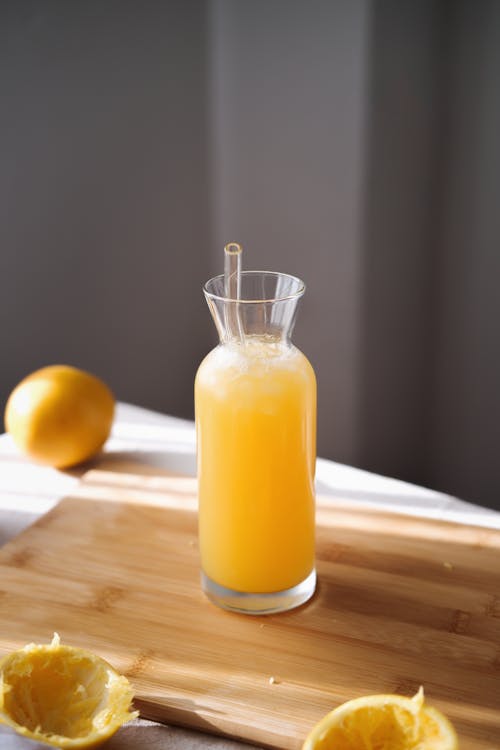 Glass with Orange Juice