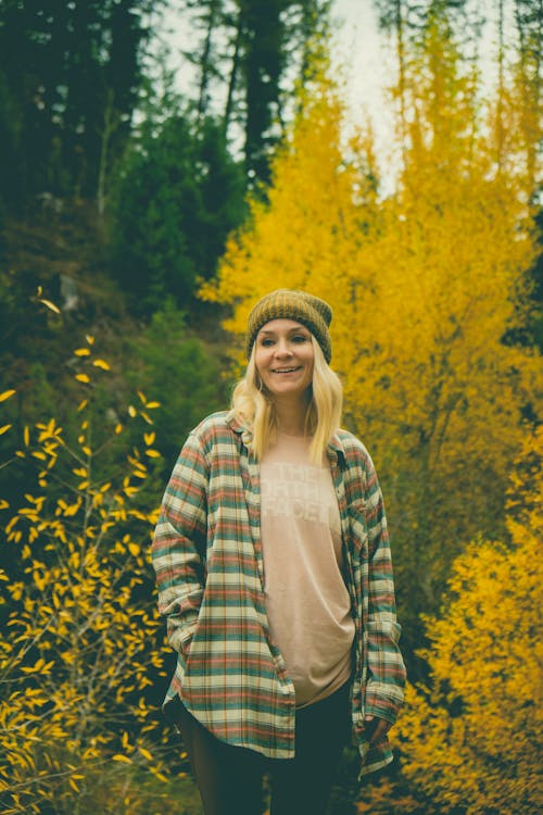 Photos gratuites de automne, belle femme, blond