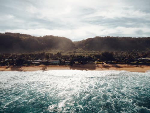 Drone Photography of Beach during Daytime