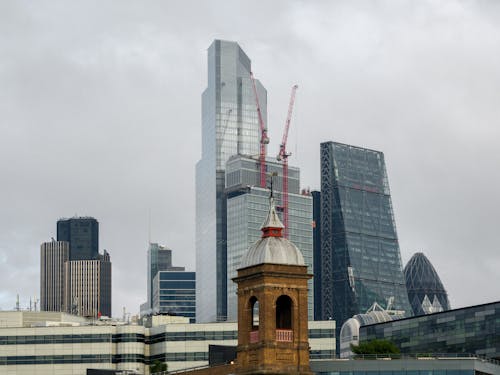 Skyscrapers in London, UK