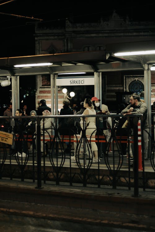 People on Railway Station