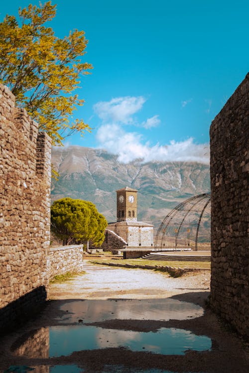 Free Landscape Photography of Gjirokaster, Albania Stock Photo