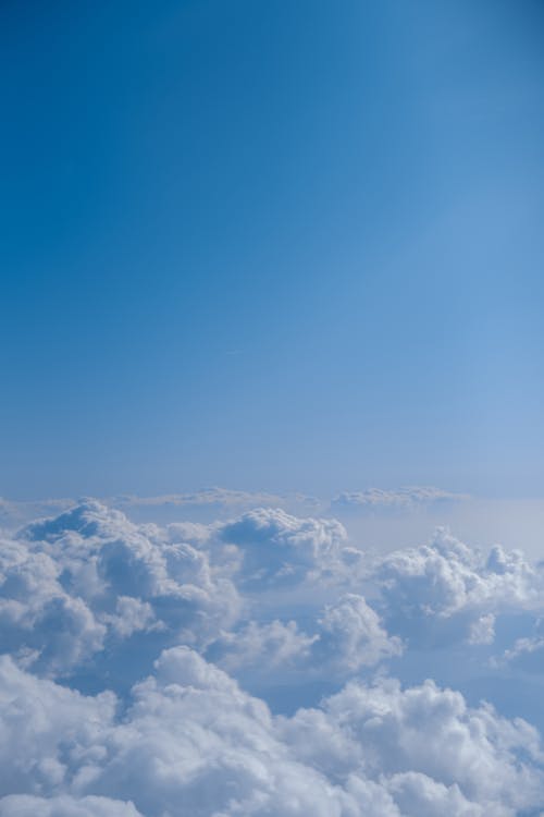 Foto d'estoc gratuïta de cel, cel blau, fotografia de natura