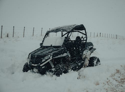 Buggy Car in a Snow