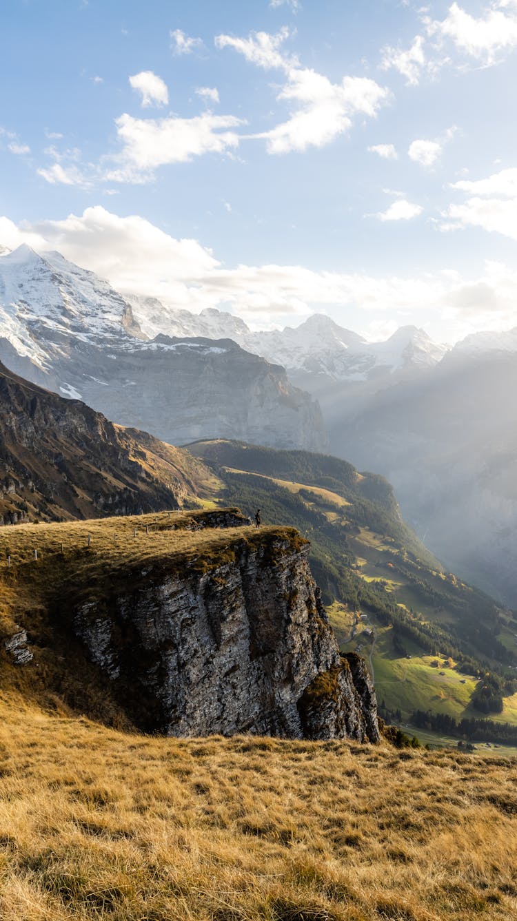 Amazing Rolling Mountain Landscape