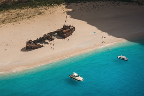 Kostenlos Strand Von Navagio, Griechenland Stock-Foto