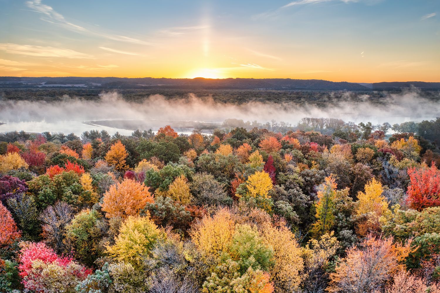 Sun Rise In Fall Fall Sunrise Photos, Download The BEST Free Fall Sunrise Stock Photos ...