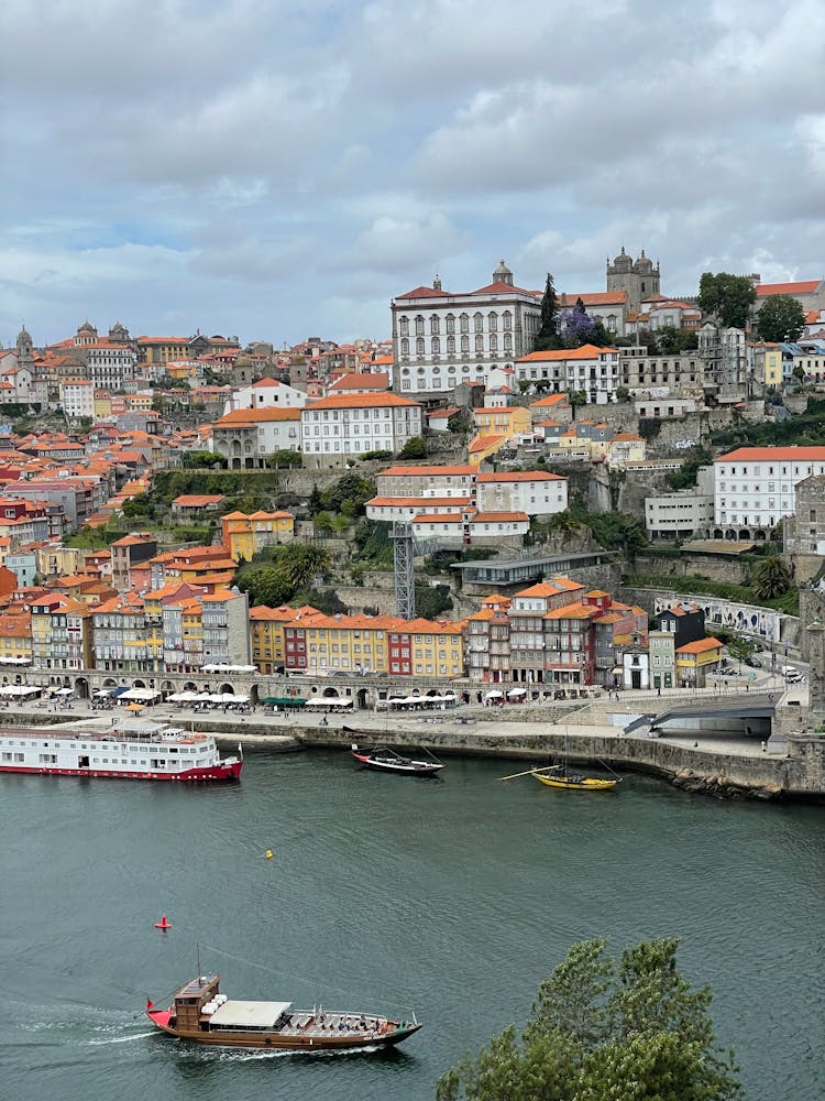 Aerial View Of Luís I Bridge