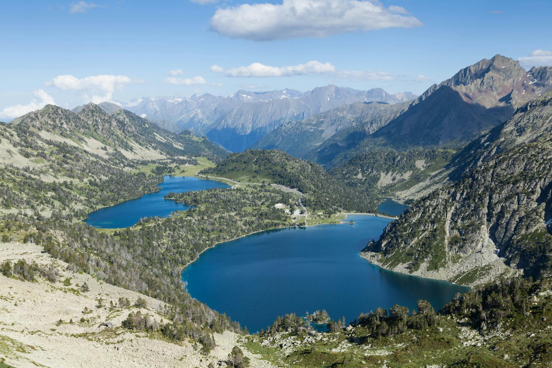 Mountains and Lakes