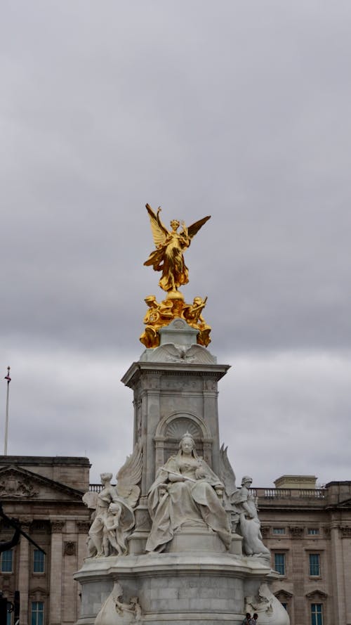 Δωρεάν στοκ φωτογραφιών με μνημείο της βικτώριας, παλάτι του μπάκιγχαμ, στο κεντρικό λονδίνο