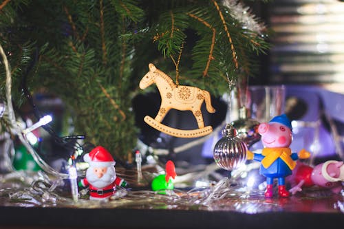 Horse Decoration on Christmas Tree 