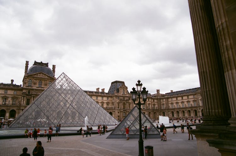 Louvre In Paris France